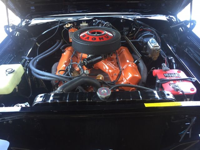 1969 Black Dodge Charger Coupe