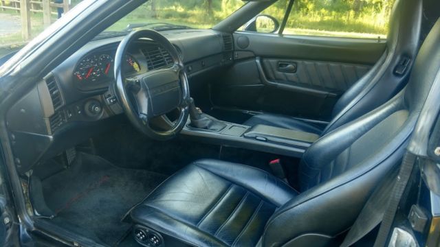 1993 Black Porsche 968 Convertible