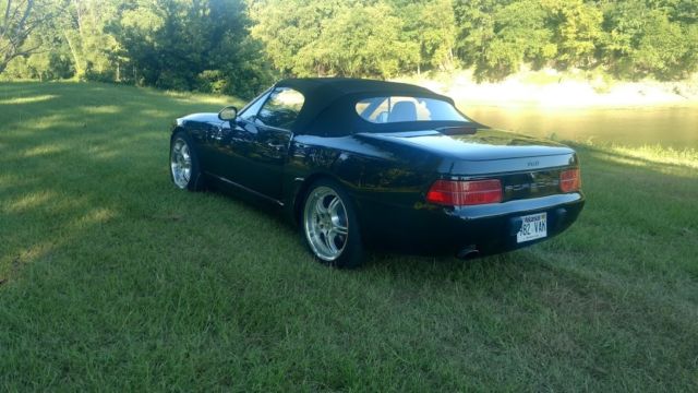 1993 Black Porsche 968 Convertible