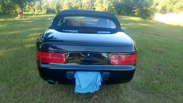 1993 Black Porsche 968 Convertible
