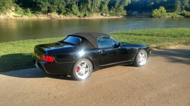 1993 Black Porsche 968 Convertible