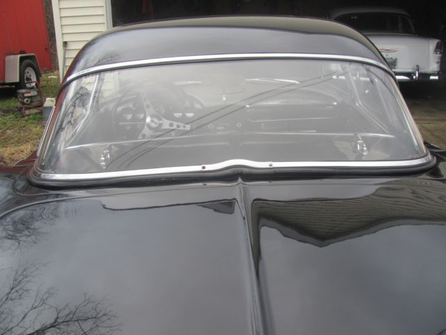1962 Black Chevrolet Corvette Convertible