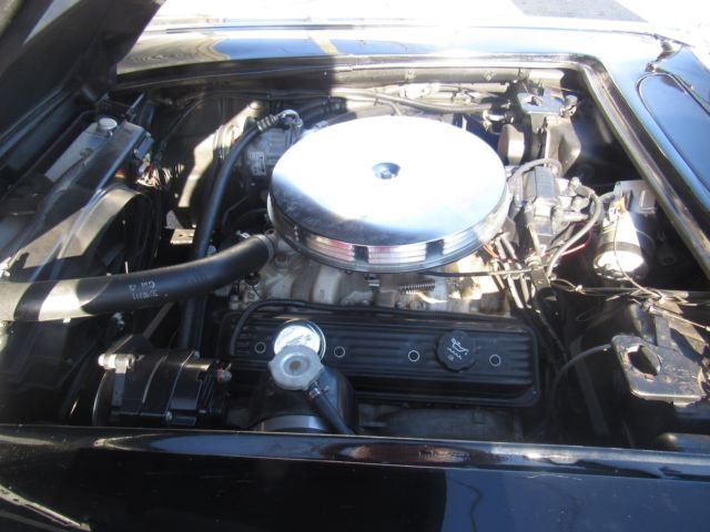 1962 Black Chevrolet Corvette Convertible