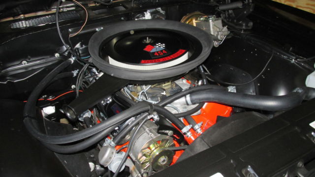 1970 Black Chevrolet Chevelle Convertible