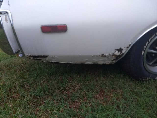 1973 White Dodge Charger Coupe