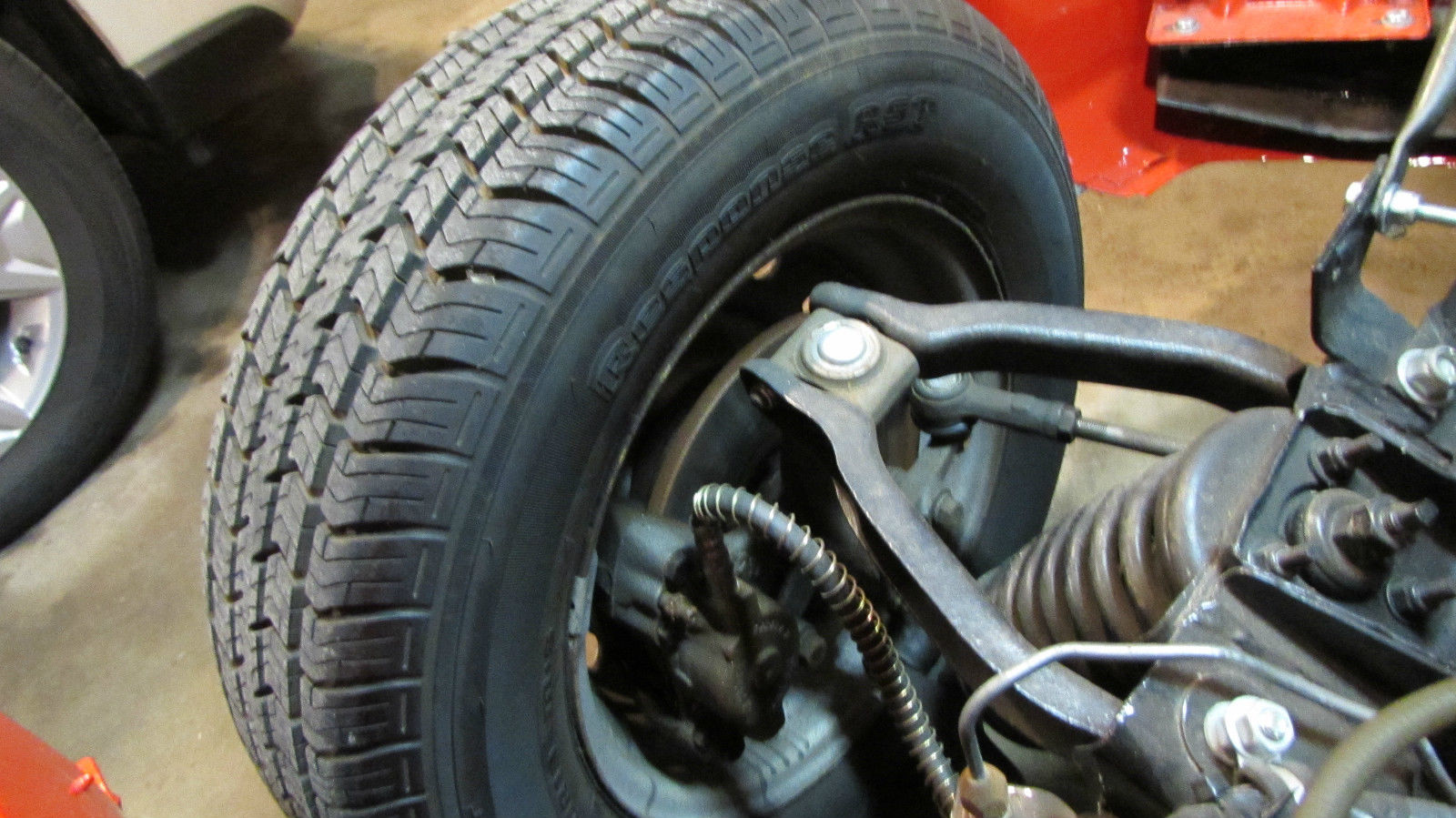 1976 Red Triumph Spitfire Roadster