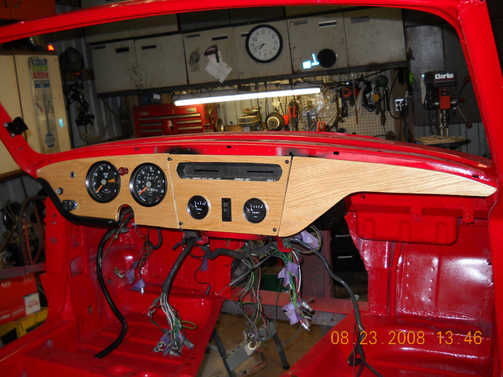 1976 Red Triumph Spitfire Roadster