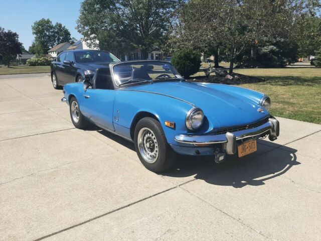 1970 Blue Triumph Spitfire