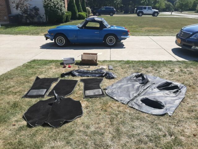 1970 Blue Triumph Spitfire