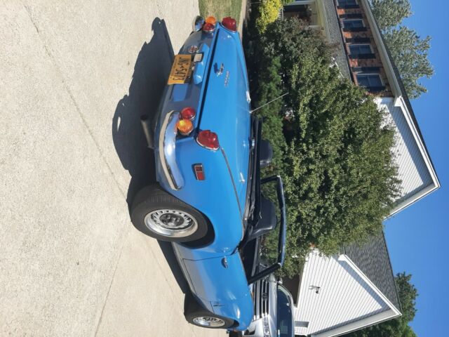 1970 Blue Triumph Spitfire