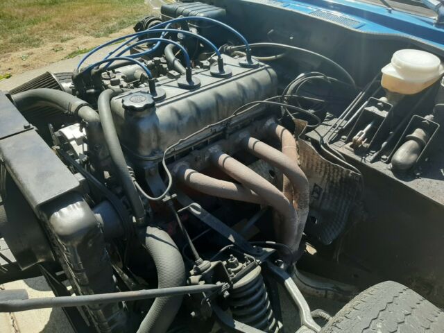 1970 Blue Triumph Spitfire