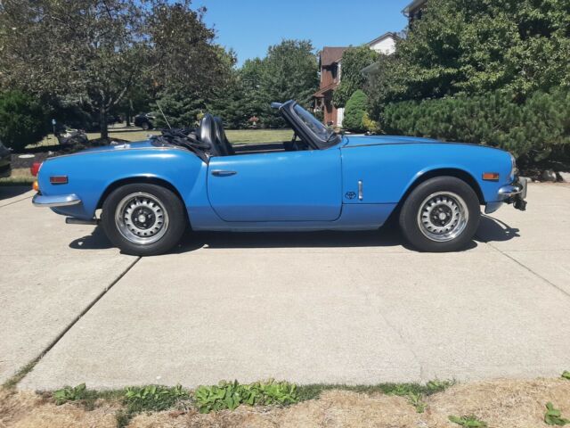 1970 Blue Triumph Spitfire