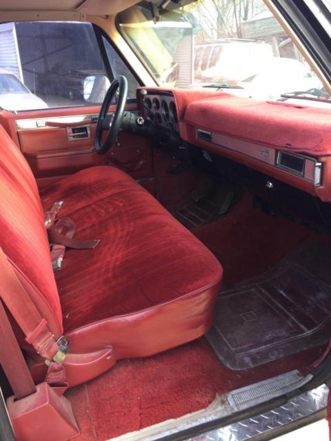 1981 Black Chevrolet Other Pickups Crew Cab Pickup