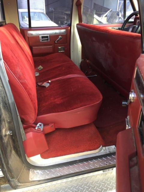 1981 Black Chevrolet Other Pickups Crew Cab Pickup