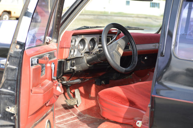 1981 Black Chevrolet Other Pickups Crew Cab Pickup