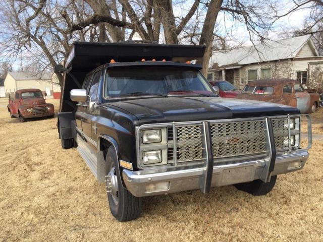 1981 Black Chevrolet Other Pickups Crew Cab Pickup
