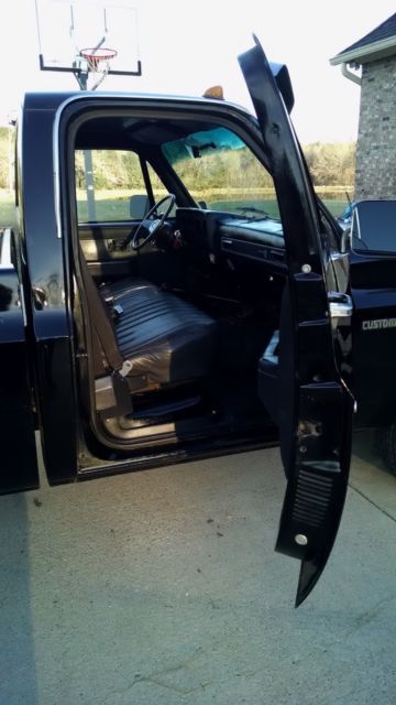 1985 Black Chevrolet C/K Pickup 3500 Standard Cab Pickup