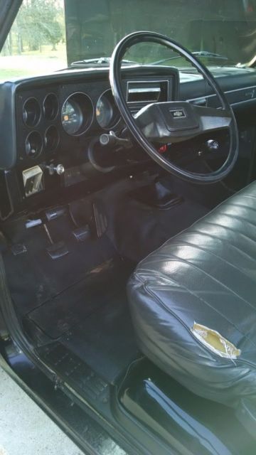 1985 Black Chevrolet C/K Pickup 3500 Standard Cab Pickup