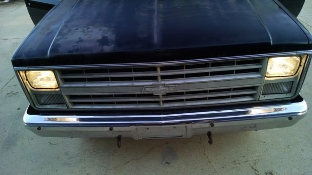 1985 Black Chevrolet C/K Pickup 3500 Standard Cab Pickup