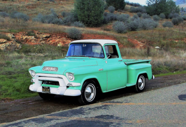 1956 Green Chevrolet Other Pickups Standard Cab Pickup