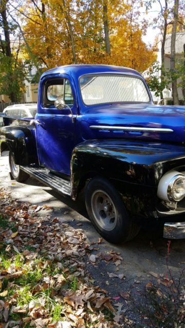 1951 Blue Ford F-150 truck