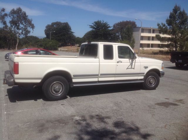 1994 White Ford F-250 Extended Cab Pickup