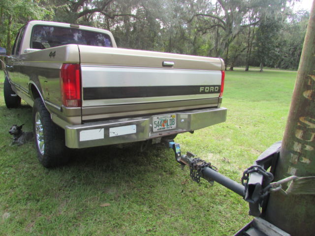 1992 Gold Ford F-250 Extended Cab Pickup