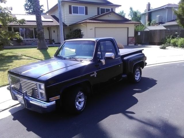 1986 Black Chevrolet Other Pickups pk