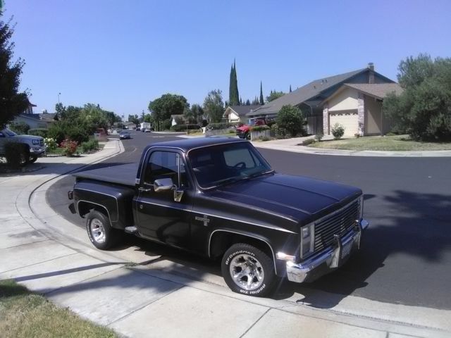 1986 Black Chevrolet Other Pickups pk