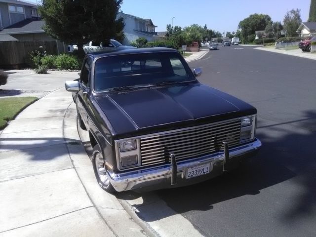1986 Black Chevrolet Other Pickups pk