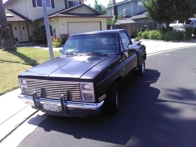1986 Black Chevrolet Other Pickups pk