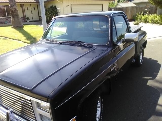 1986 Black Chevrolet Other Pickups pk