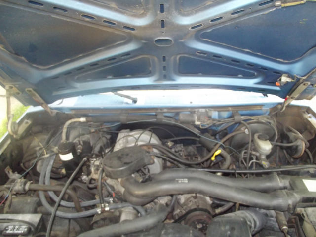 1989 blue Ford F-150 Standard Cab Pickup