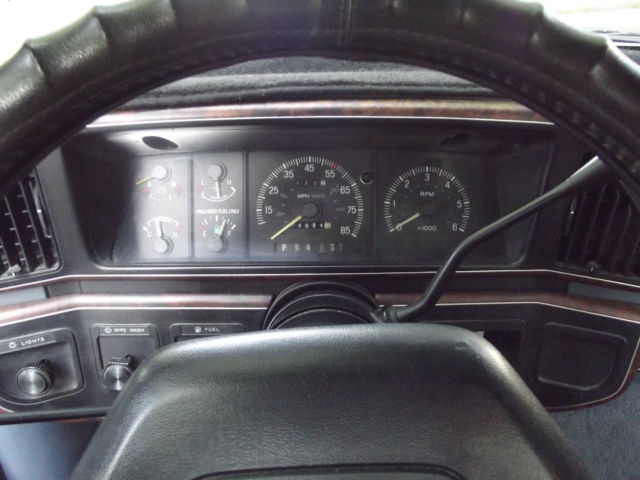 1989 blue Ford F-150 Standard Cab Pickup