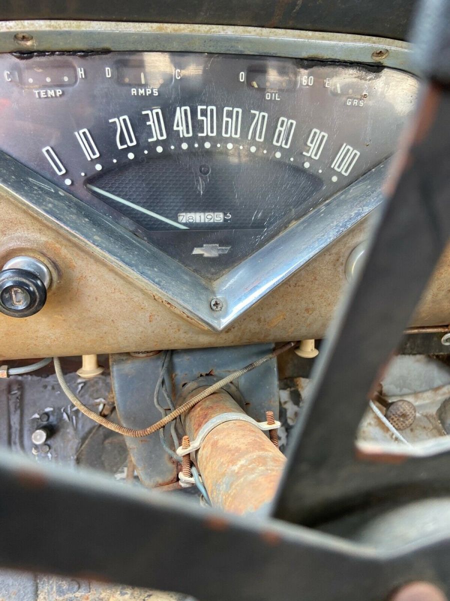 1958 Primer brown Chevrolet Truck Cab and working wrecker