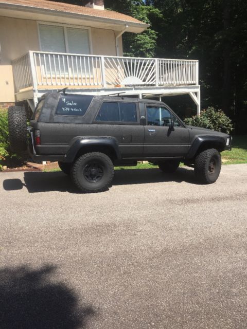 1987 Black Toyota 4Runner SUV