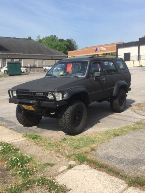 1987 Black Toyota 4Runner SUV