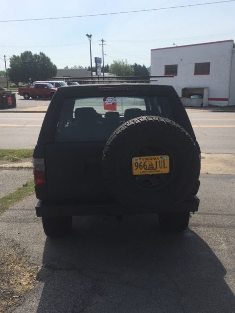 1987 Black Toyota 4Runner SUV