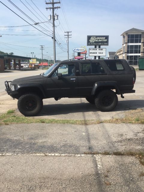 1987 Black Toyota 4Runner SUV