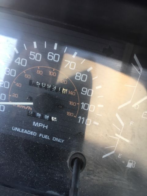 1987 Black Toyota 4Runner SUV