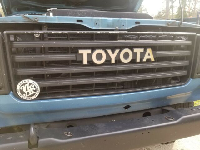 1983 Blue Toyota Land Cruiser