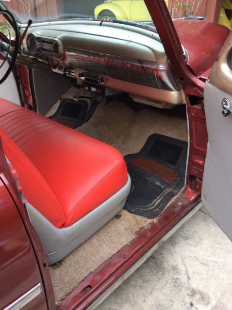 1954 Red Chevrolet Bel Air/150/210