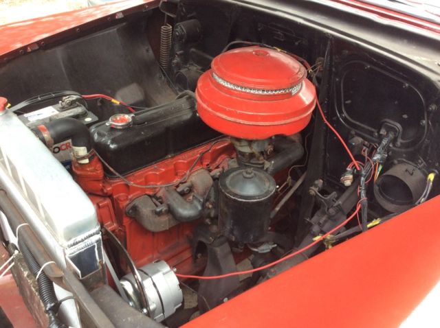 1954 Red Chevrolet Bel Air/150/210