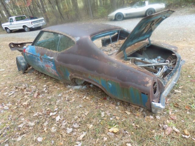 1969 Blue Chevrolet Chevelle