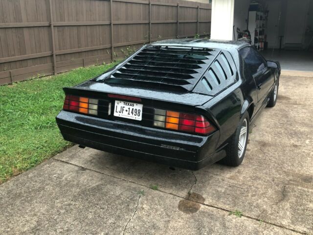 1987 Black Chevrolet Camaro Coupe