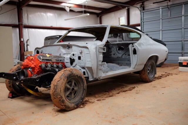 1969 primer Chevrolet Chevelle Coupe