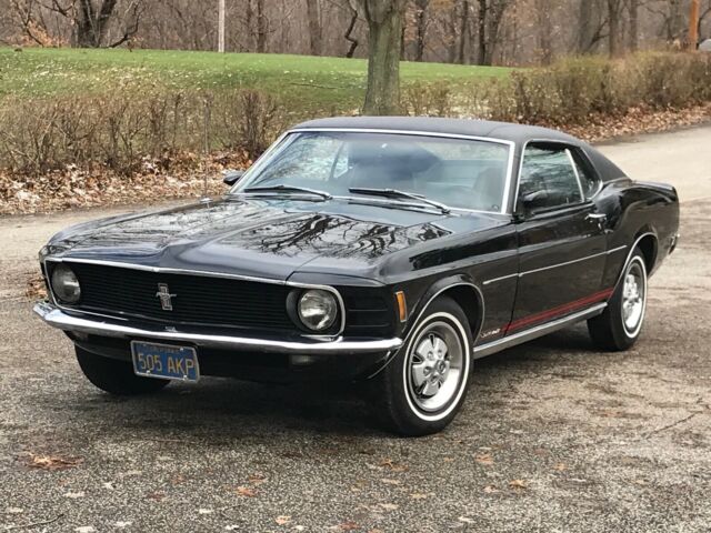 1970 Black Ford Mustang Coupe