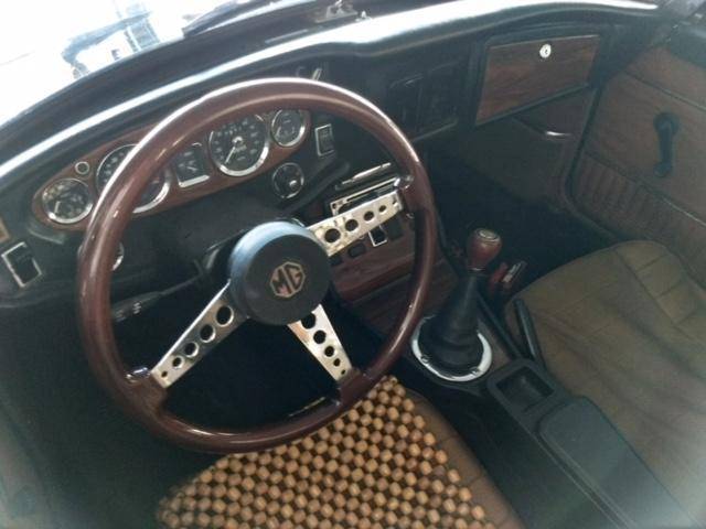 1974 Green MG MGB Convertible