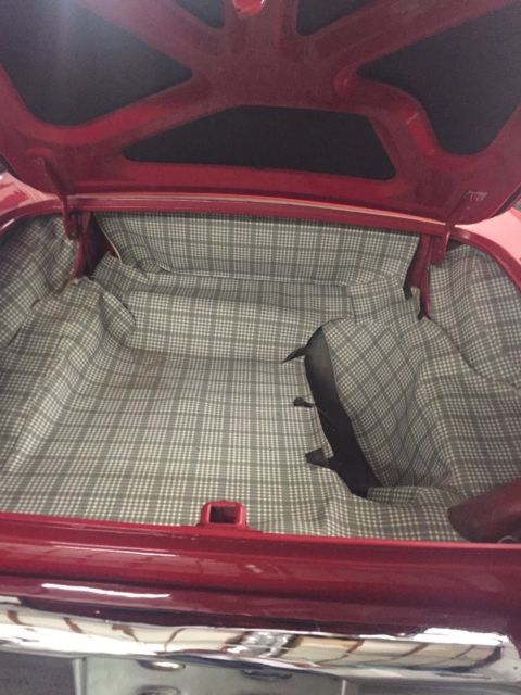 1957 Red Ford Thunderbird