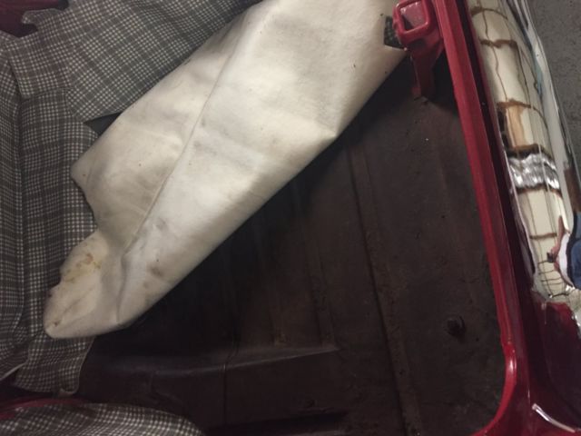 1957 Red Ford Thunderbird